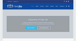 Desktop Screenshot of openskyqigong.com.au